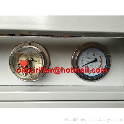 Single stage Transformer Oil Purifier machine, low vacuum insulation oil treatment plant